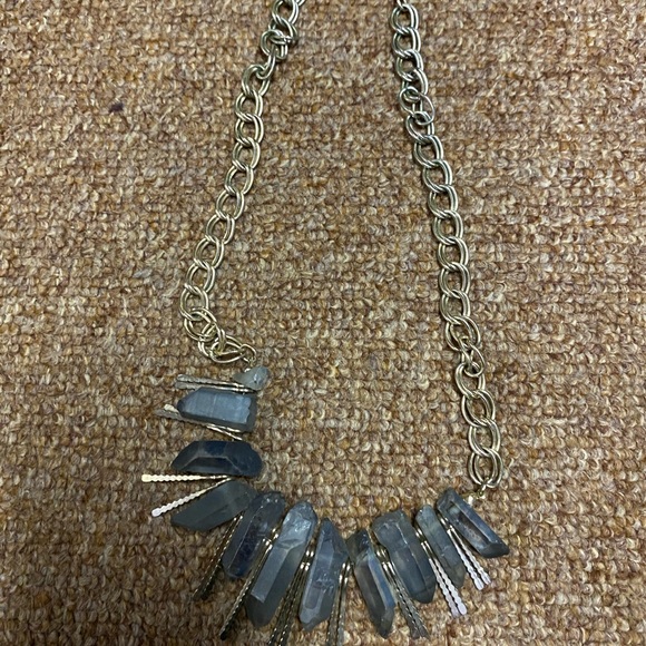 LABADORITE Genuine Crystal Womens Necklace - Picture 2 of 3
